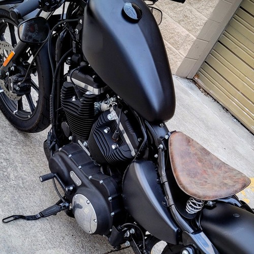 Brown motorcycle large solo - brown,