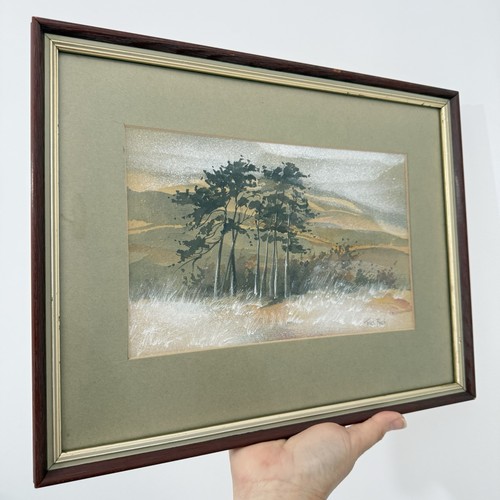 Original signed watercolour - original,