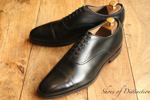 Church black leather oxford - church's,
