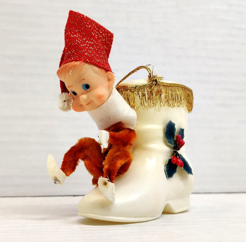 Vintage 50s christmas santa - vintage,
