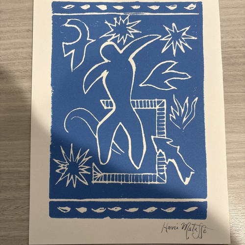 Henri matisse hand signed - matisse,