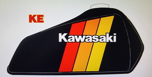 Kawasaki 125 decals for - kawasaki,