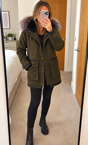 Superdry women green wool - superdry, women's