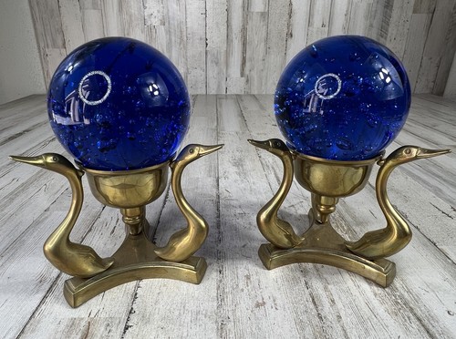 Cobalt blue crystal - blue, glass