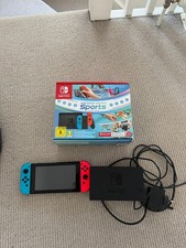 Nintendo Switch Console Sports Bundle + Super Mario Party Jamboree – Boxed 