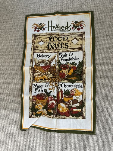 Vintage harrods food halls - vintage, tea