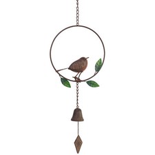 Robin bird wind chime - robin,