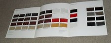 Porsche 924S 944 944S 944 Turbo Interior & Exterior Colour Guide Brochure 1988