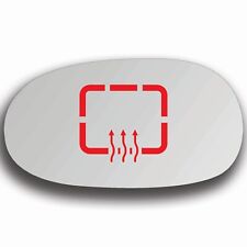 Mirror Glass Left Heated for