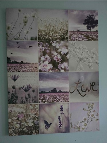 Next canvas purple floral - purple,