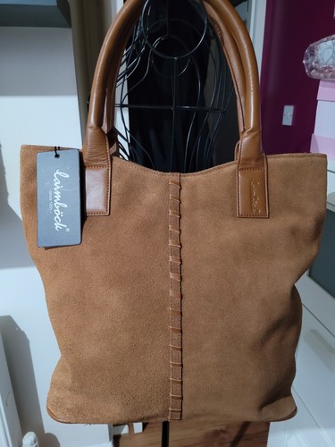 Lamböck brown suede leather - suede,