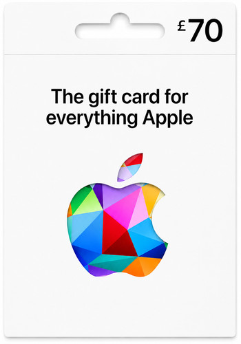 Apple gift card - card, £70