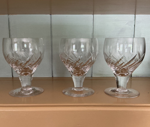 Stuart medley water goblets - water,