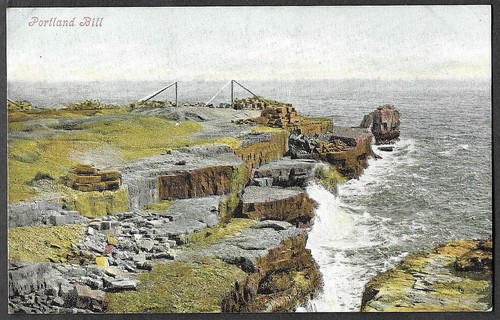 Portland bill dorset postcard - bill,