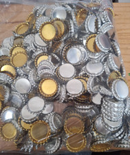 Approx 500 1-inch Silver/Gold