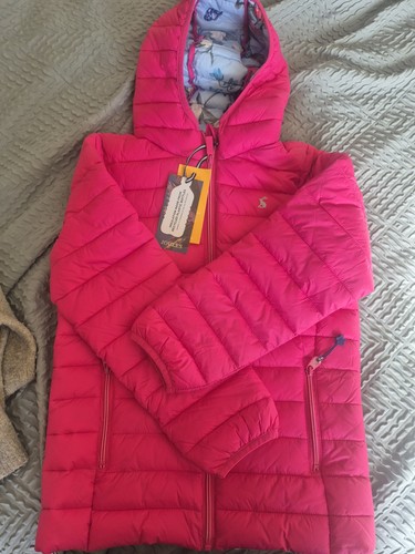 Joules girls puffer coat - girls,