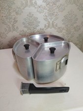 Vintage Triple Aluminium Space