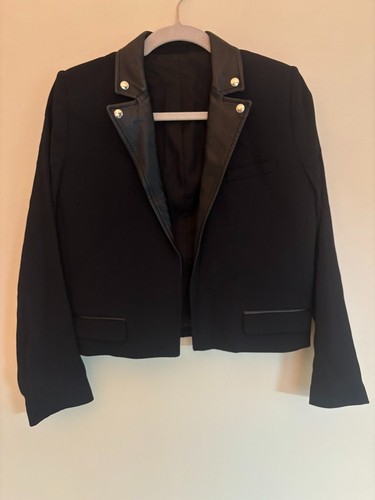 The kooples black cropped - black,