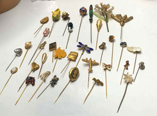 Vintage Gold tone Stick Pins