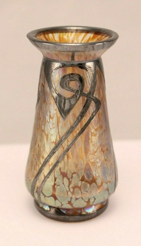 Loetz art glass silver - loetz,