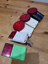 Set Of Vintage Rear Bike Lights Spares Or Repairs