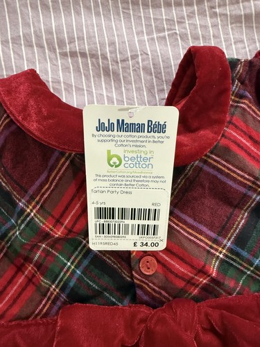 Jojo maman girls tartan baby - girls',