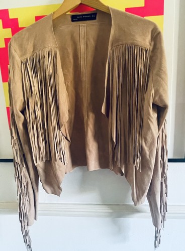 Zara goats leather - leather, short
