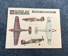 HAWKER HURRICANE Mk 1 & SUPERMARINE SPITFIRE Mk 1a  AIRFIX  INSTRUCTIONS ONLY 