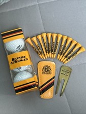 Benson & Hedges Golf Memorabilia Bundle inc Golf Balls/Tees/Divot Tool & Pouch