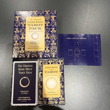 THE ORIGINAL 1993 RIDER WAITE TAROT PACK CARDS COMPLETE !!