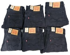 Levis 511 Mens Slim Fit Denim Charcoal Grey Jeans All Sizes