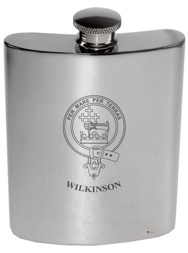 Wilkinson family crest 6oz - family,