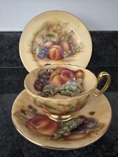 aynsley orchard gold  Trio  Cup, Saucer & Plate Unused