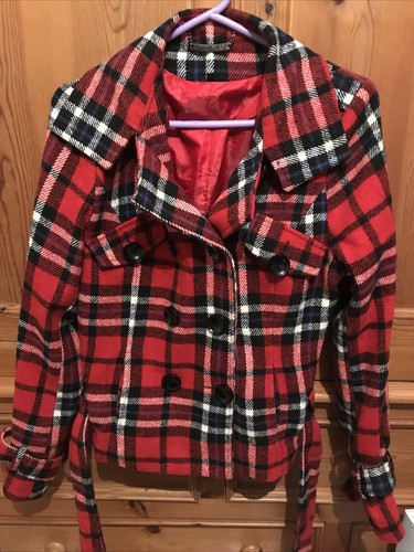 Ladies size red tartan - ladies,