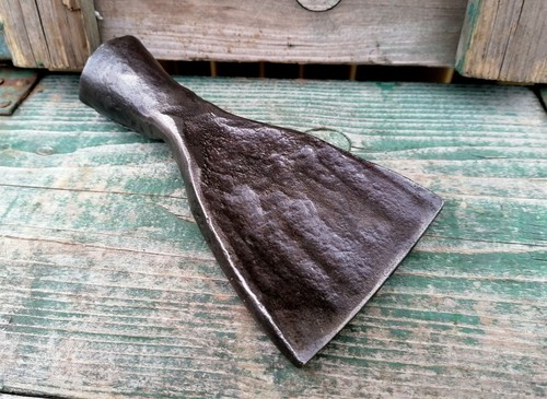 Old forged rammer with - ,