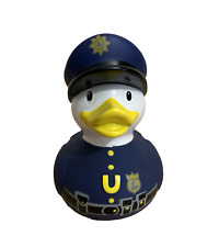 Bud Deluxe Cop Rubber Duck - Collectible Bath Toy