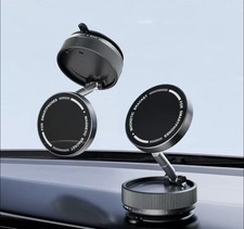 Foldable Magnetic Car Phone Holder 360° Suction Cup Mount for iPhone Samsung