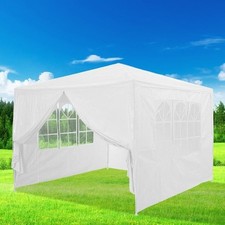 White gazebo garden marquee - white,