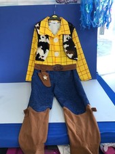 Disney Store TOY STORY WOODY FANCY DRESS COSTUME Cowboy 6-8 years No Hat