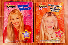Hannah Montana Paperback Book Lot Disney TV Show Novel Super Sneak Nightmare