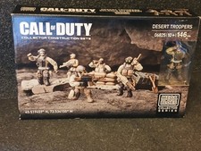 Mega Bloks Call Of Duty Desert Troopers 06828 , Mega Construx. Factory Sealed 