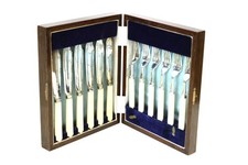 12 Pcs WALKER & HALL White
