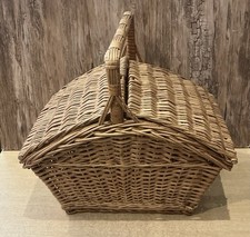 Vintage Huntsman Wicker Hamper