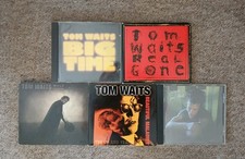 TOM WAITS 5 X CD JOB LOT BUNDLE BIG TIME REAL GONE MULE BLUE VALENTINE MALADIES