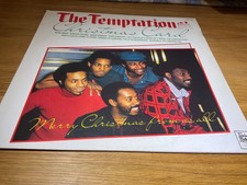 The Temptations The Temptations' Christmas Card Vinyl LP 1986 Hallmark free post