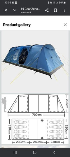 Gear zenobia man tent - hi,
