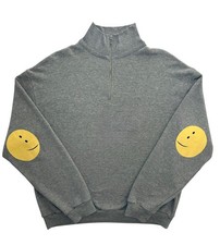 Kapital Smiley 1/4 Zip Elbow