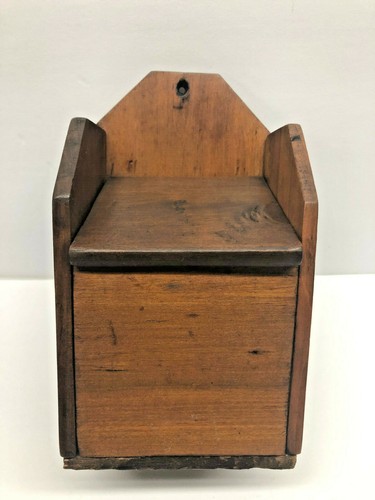 Antique slant lid salt - antique,