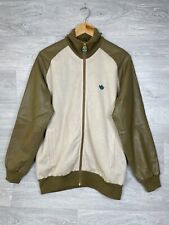 Vintage Adidas Freizeit Klub Country Club, Leather Tracksuit Jacket, MED