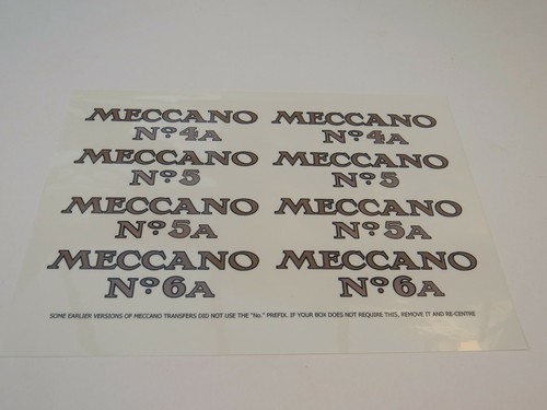 Meccano outfit lid - outfit,